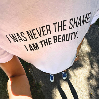 THE BEAUTY White T-shirt
