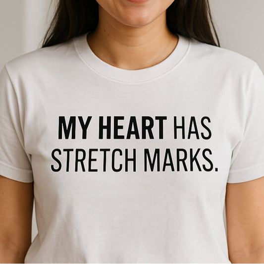 MY HEART White T-shirt