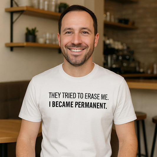 PERMANENT White T-shirt