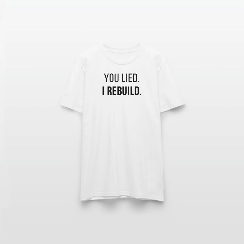 I REBUILD White T-shirt